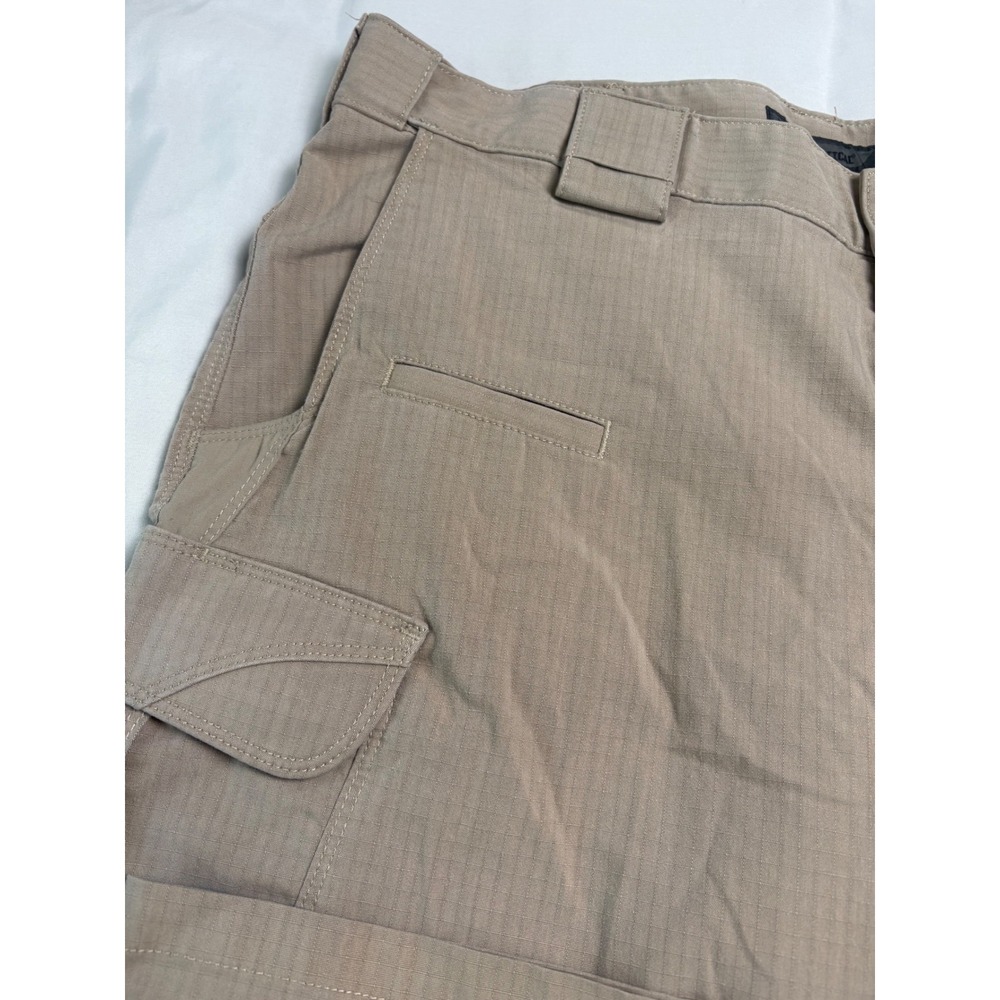 5.11 Tactical Cargo Pants Mens 36x32 Khaki Excellent Ripstop Multi-Pocket - Picture 8 of 12